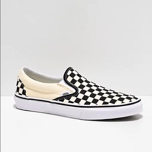 Woman’s Checkerboard Vans